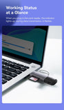 BASEUS LITE SERIES USB-A & TYPE-C TO SD/TF CARD READER