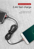 BASEUS USB Cable for Micro USB - Grey,1m