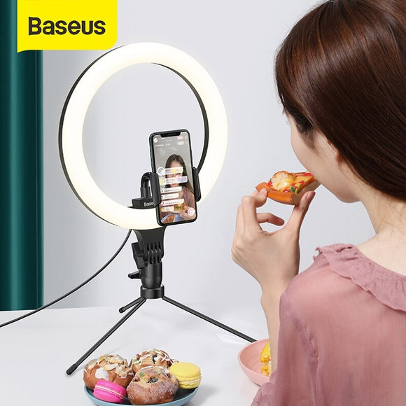 BASEUS LED Selfie Ring Light - 10 Inch