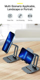 BASEUS DESKTOP BIAXIAL FOLDABLE METAL STAND (FOR PHONES)