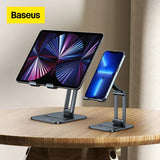 BASEUS DESKTOP BIAXIAL FOLDABLE METAL STAND (FOR PHONES)