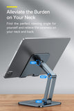 BASEUS DESKTOP BIAXIAL FOLDABLE METAL STAND (FOR TABLETS)