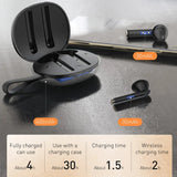 BASEUS W05 TWS Bluetooth Headphones - Black