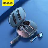 BASEUS W05 TWS Bluetooth Headphones - White