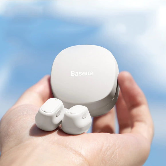 BASEUS WM01 TWS Bluetooth Earphones - White